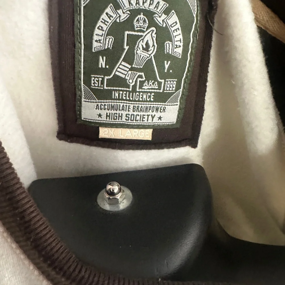 Alpha kappa delta men’s sweatshirt-size 2XL-#448 - Picture 3 of 3